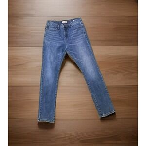 Men's A-Frame Slim Fit Indigo Denim Jeans 32X34